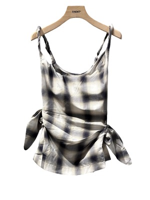【26SS】Feng Chen Wang フェンチェンワン / Knotted Strap Top