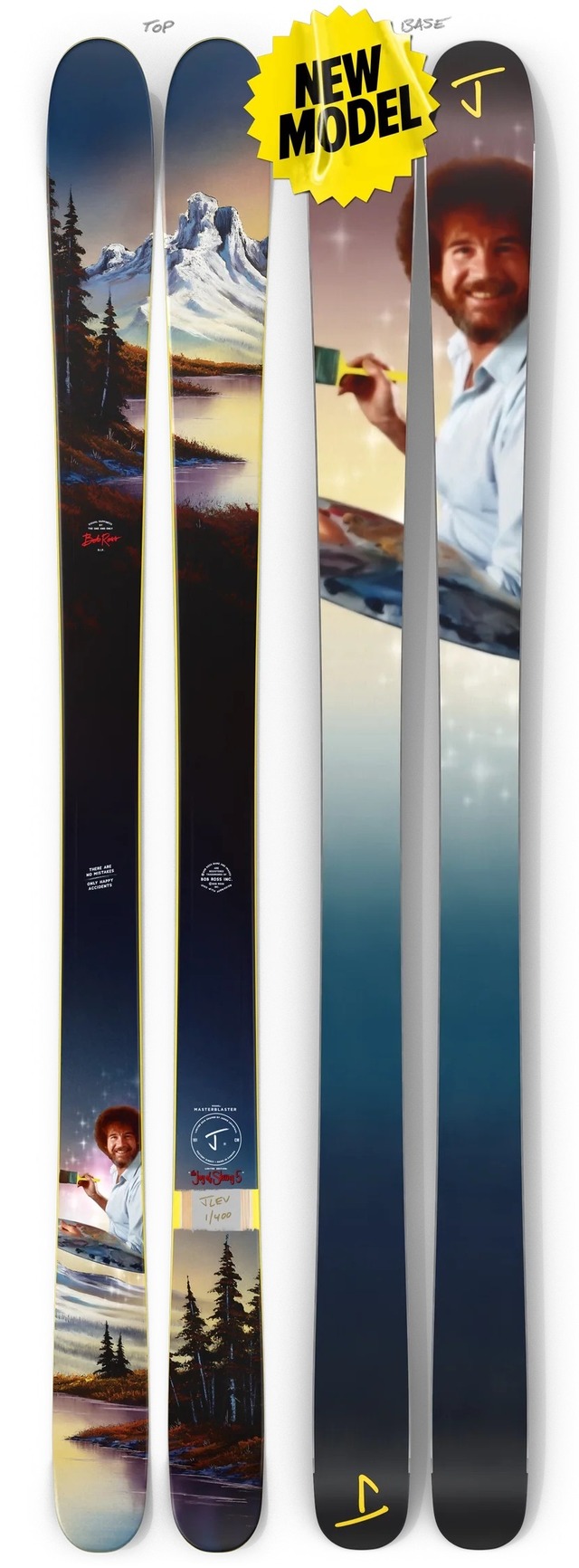 【予約特典つき】J skis NEW マスターブラスター 26/27「ジョイオブスキーイング5」Bob Ross x Jコラボ限定版スキー