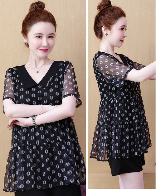【大きいサイズL-5XL】【春夏新作】ファッショントップス#sctmcc-2826a7