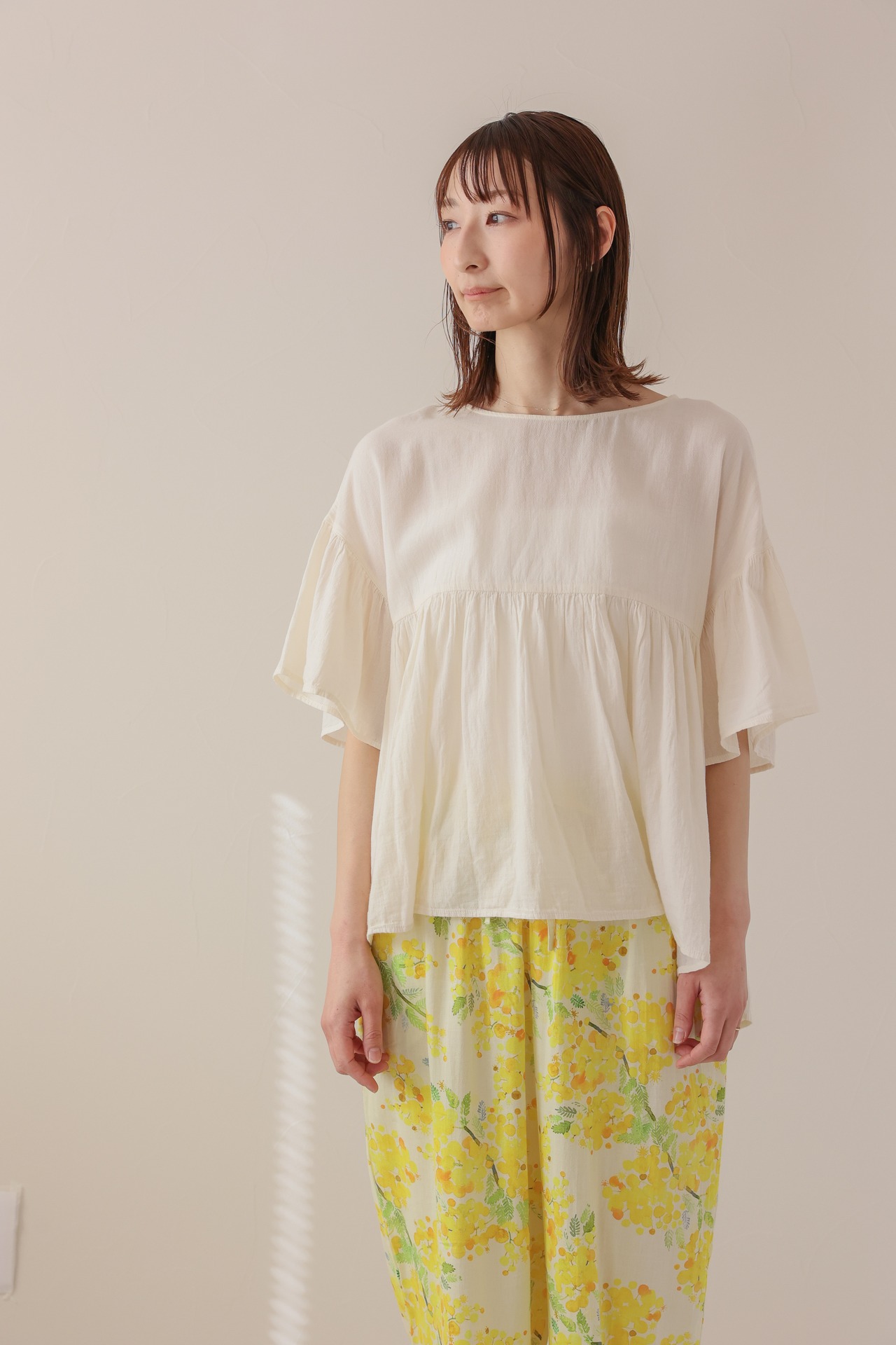MIMOSA｜ オーガニックコットンワイドパンツ