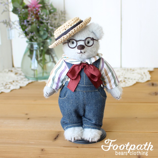 Vsb-0042 Matthew light gray bear set