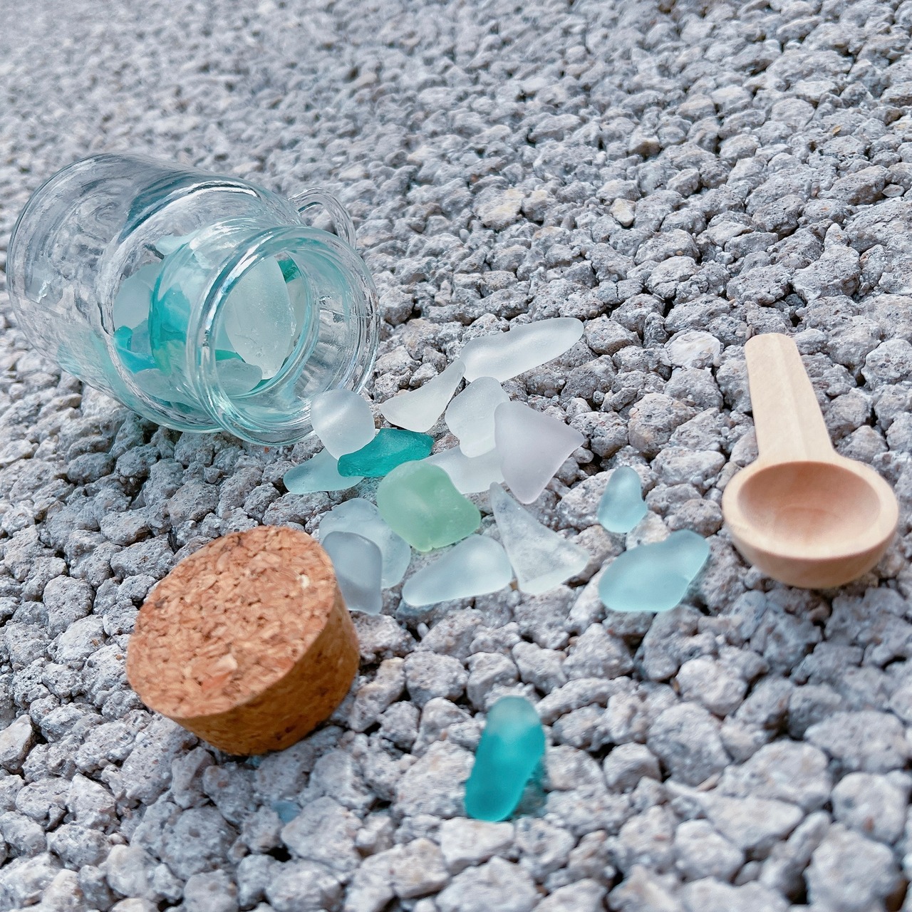 海からの贈り物、シーグラス(全て自然採取) 荒っぽ