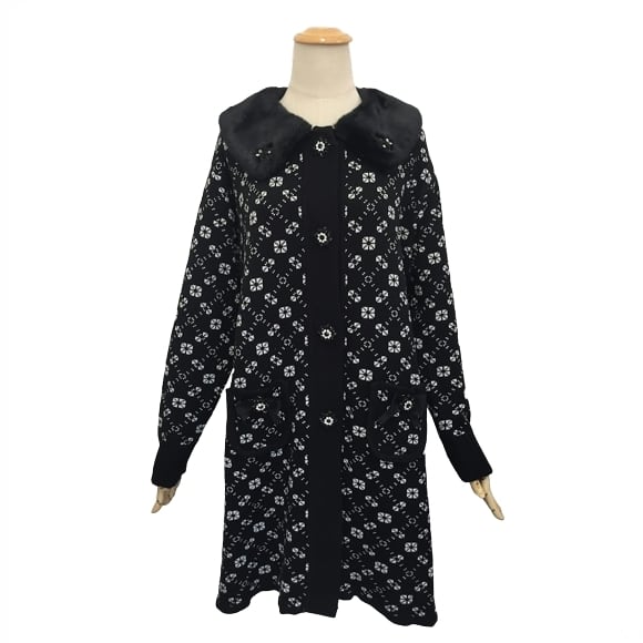 スーパービューティー ニットジャケット オーラボー Super Beauty 衿