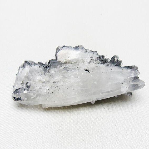 レーザークリスタル 水晶 クラスター 水晶 原石 スティブナイト 輝安鉱