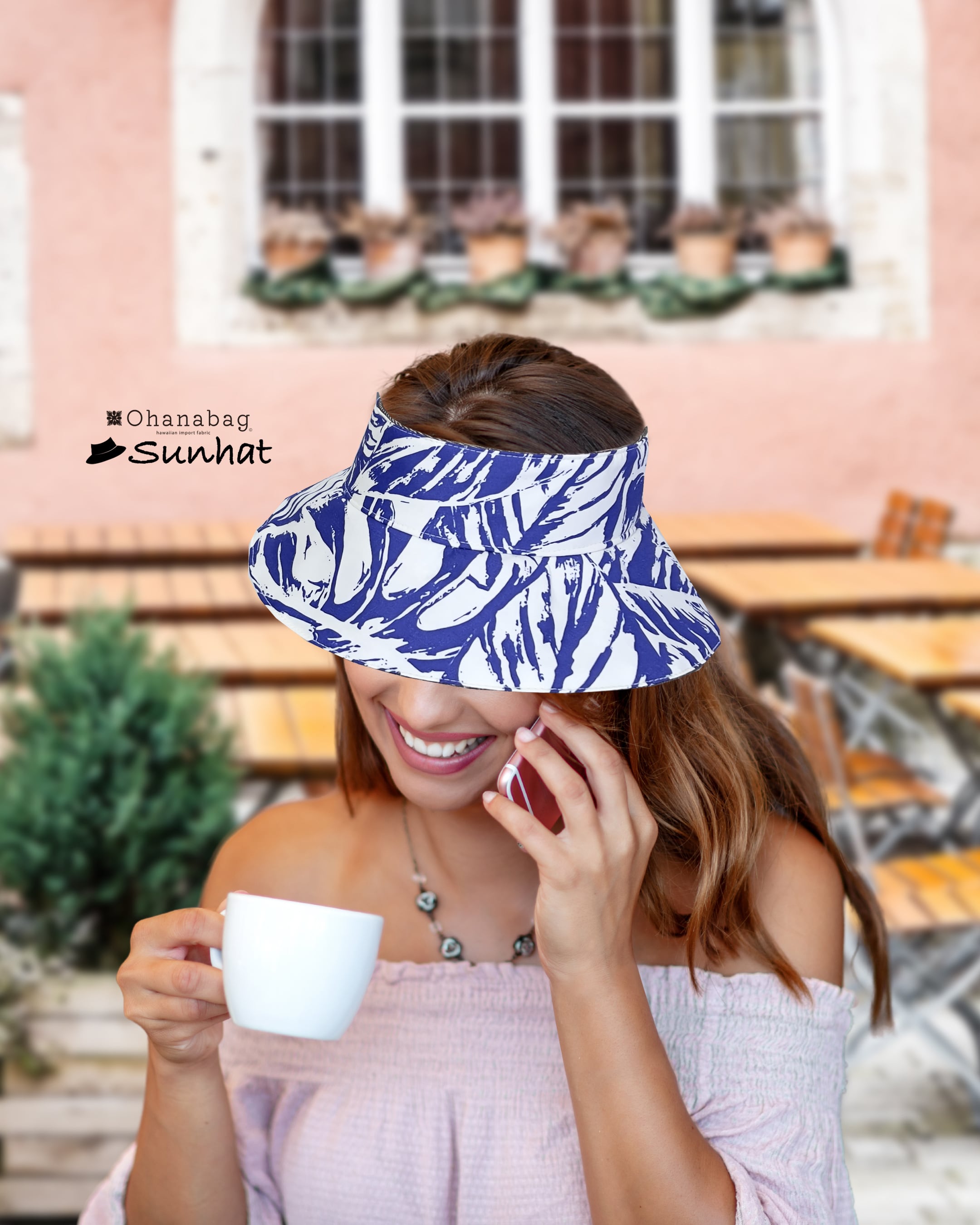 【Hawaiian_OhanaSunHat|サンハット】<プナヘレ>