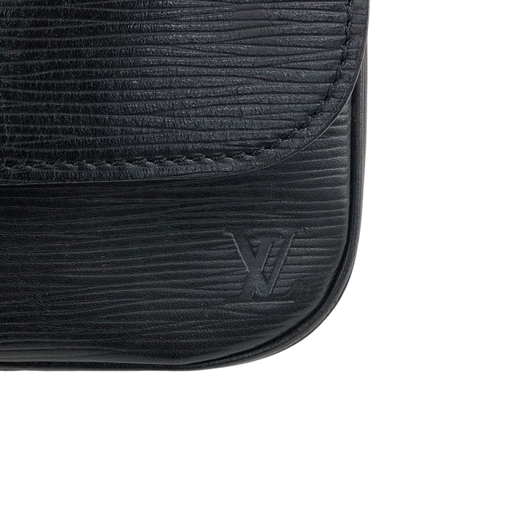 LOUIS VUITTON ルイヴィトン エピ ショルダーバッグ ブラック LV