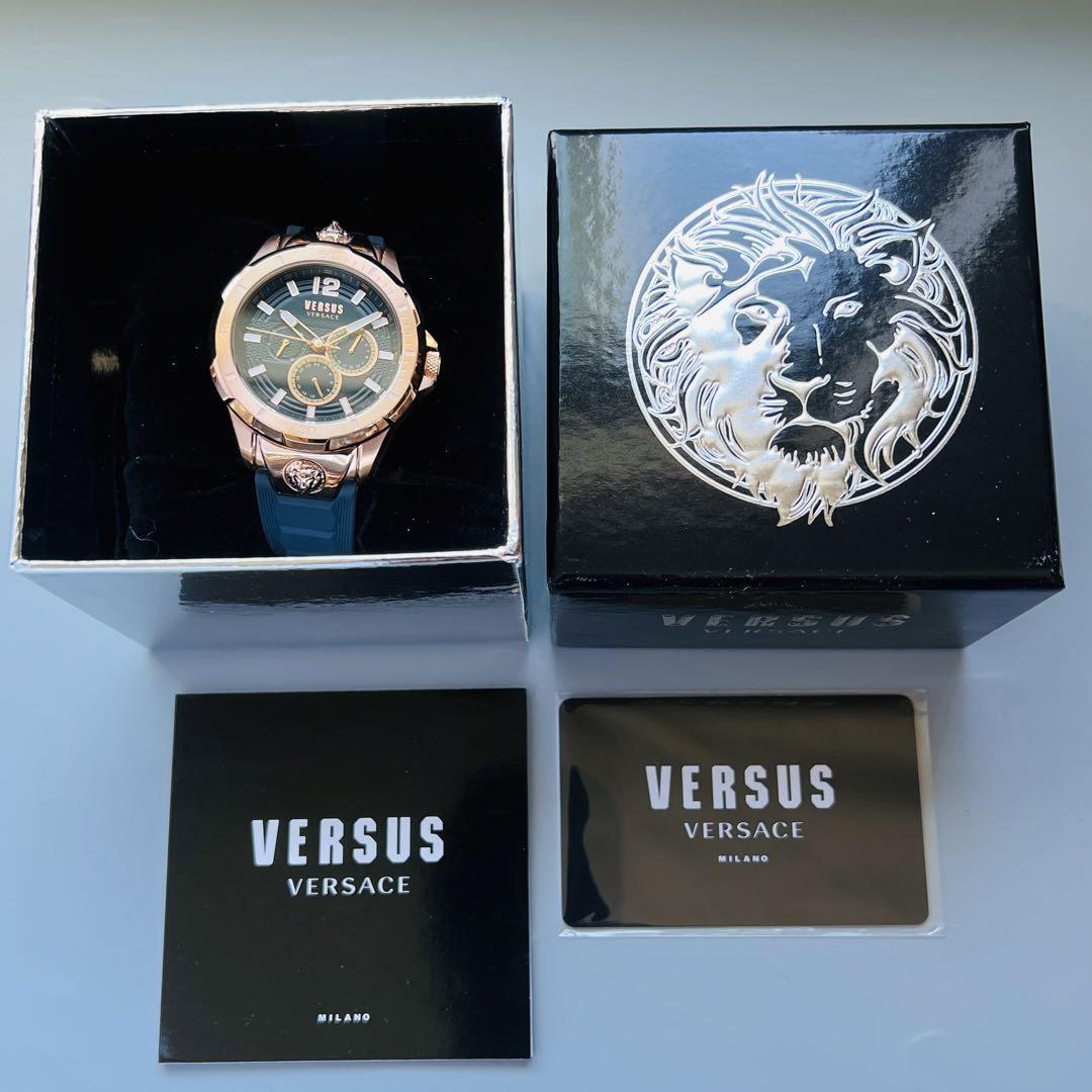ヴェルサス ヴェルサーチ 新品 メンズ 腕時計 ブラック ケース付属 ...
