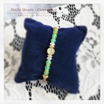 ルチルクォーツ×クリソプレーズブレスレット