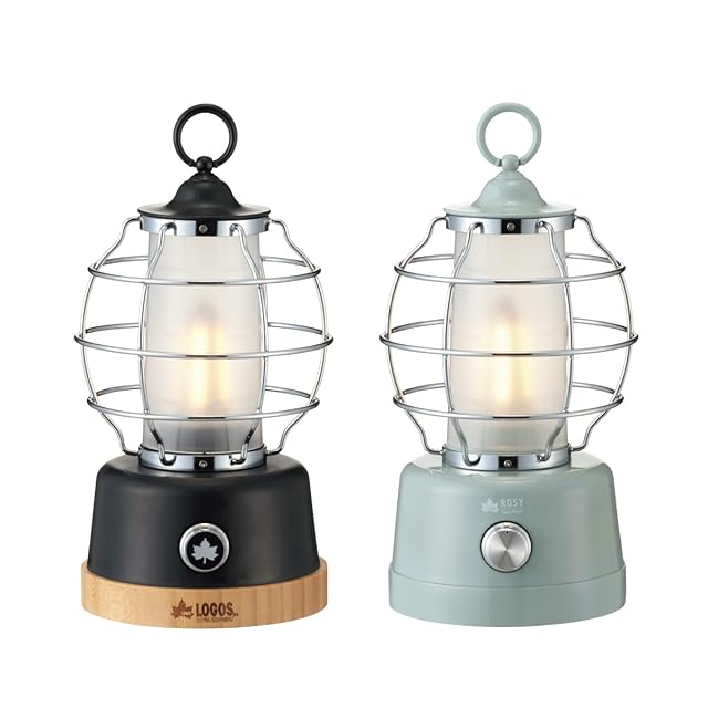 ランタン キャンプやアウトドアに！焚き火をイメージした超暖色LED搭載