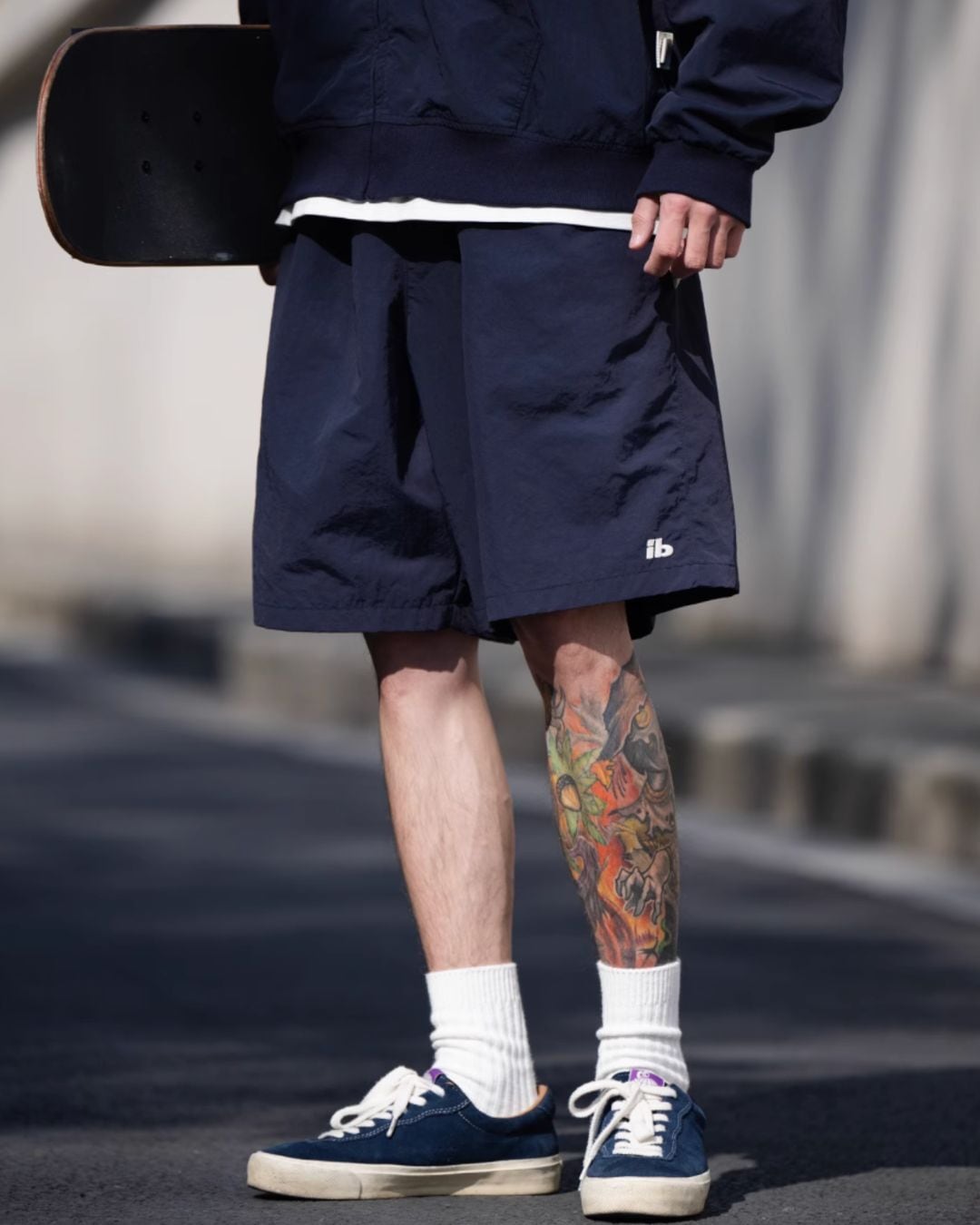 ナイロンセットアップショーツ / KN110 | KEON (keon.fashionstore)