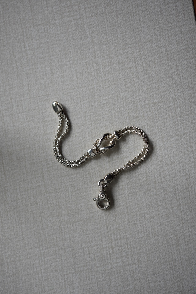 IORI/"Tiffany & Co." bracelet/Double rope Center knot
