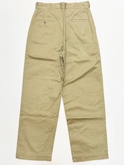 60s US ARMY KHAKI TROUSERS Size W30L31→W29L30