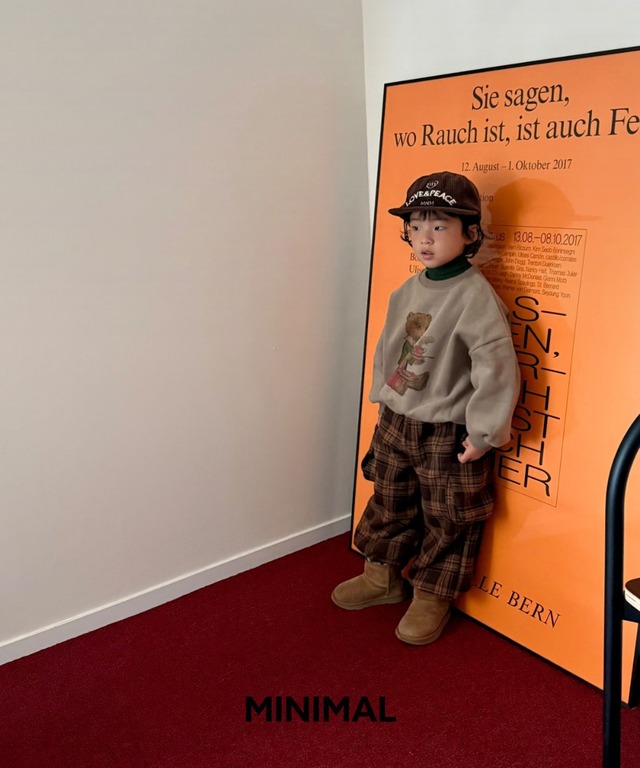 ウィンターヒップチェックパンツ ※ジュニアsize 【MINIMAL】