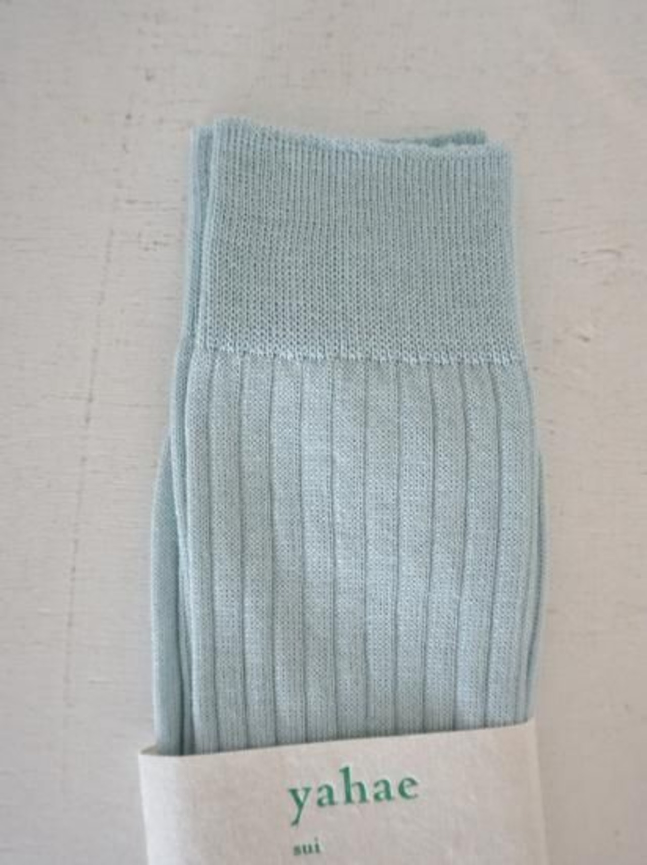 yahae Organic Cotton Ribbed Socks