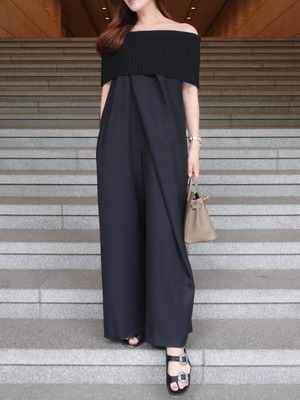 【予約】offshoul all-in-one / black (7月中旬発送予定)