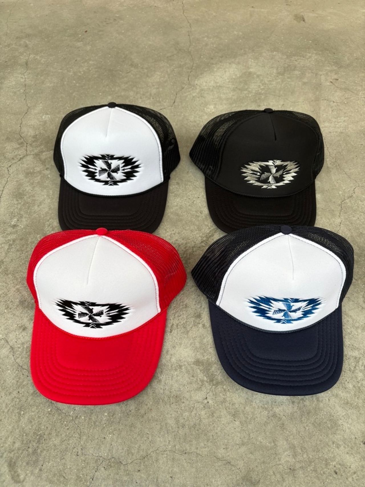 DLAN / TRUCKER CAP / メッシュキャップ / LOW TYPE / NAVY - 5