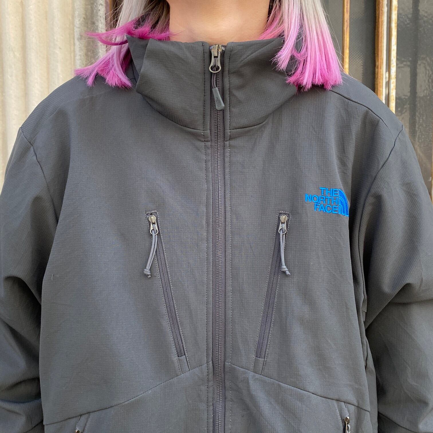 ザ ノースフェイス 中綿 ソフトシェルジャケット メンズL 古着