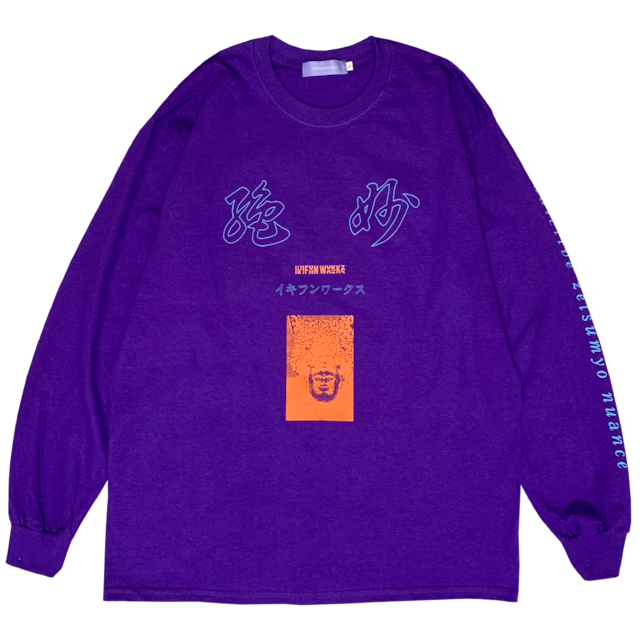 "ISYO" L/S Tee PURPLE