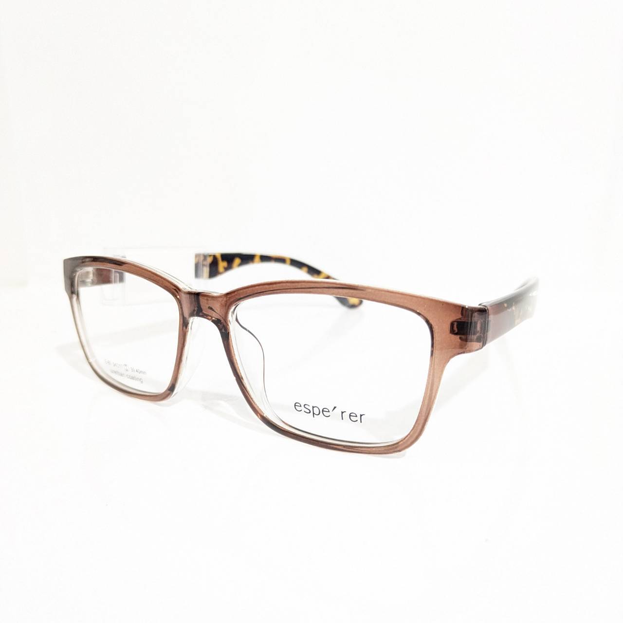 【espe'rer】スクエアセルフレーム ブラウン