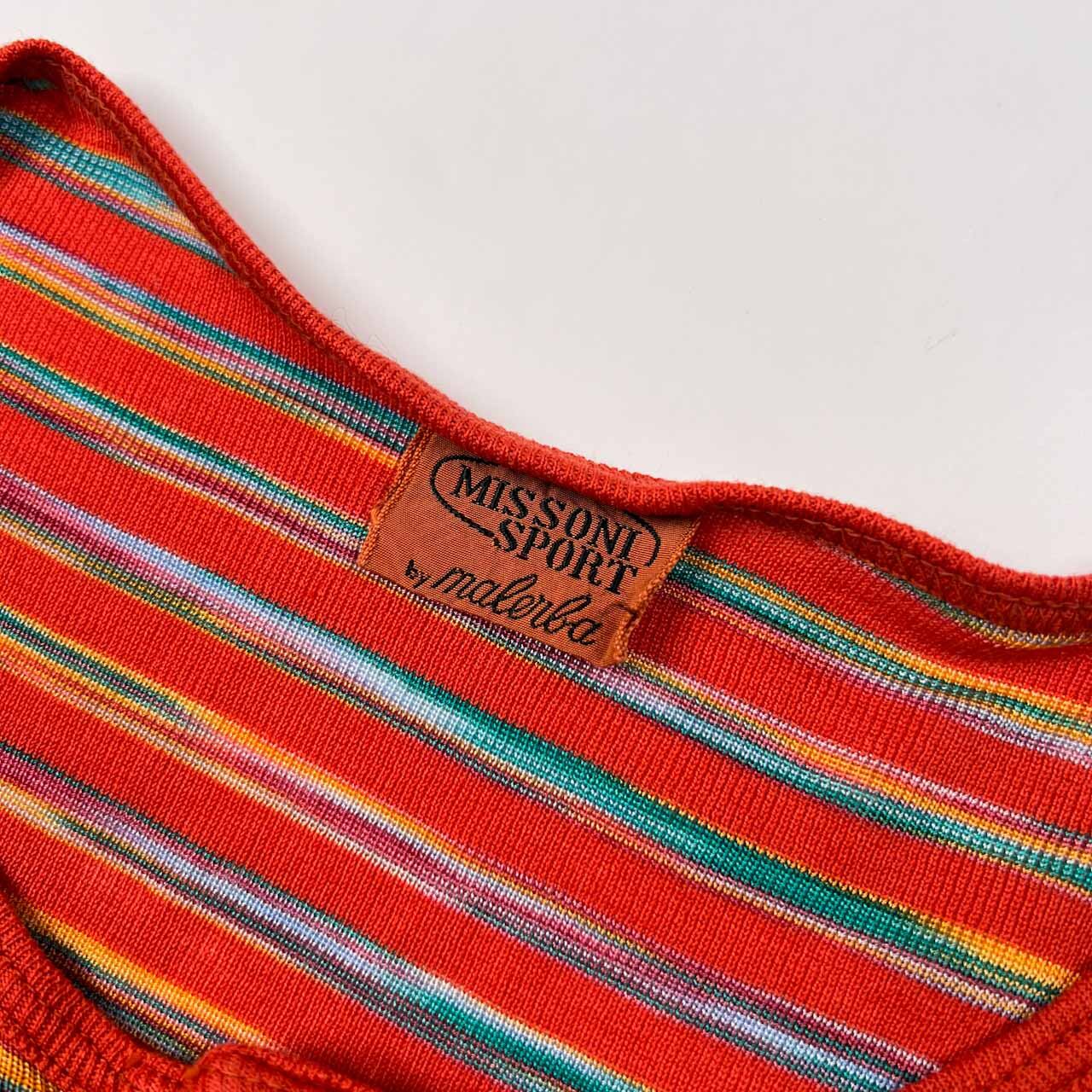 # MISSONI ミッソーニ　イタリア製　総柄 半袖　セットアップ MISSONI ミッソーニ イタリア製 総柄 半袖 セットアップ MISSONI