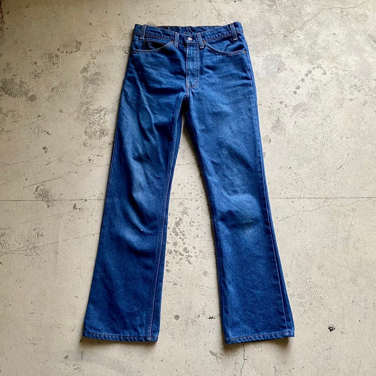 USA製 LEVI’S リーバイス 517 ブーツカット ダメージデニム