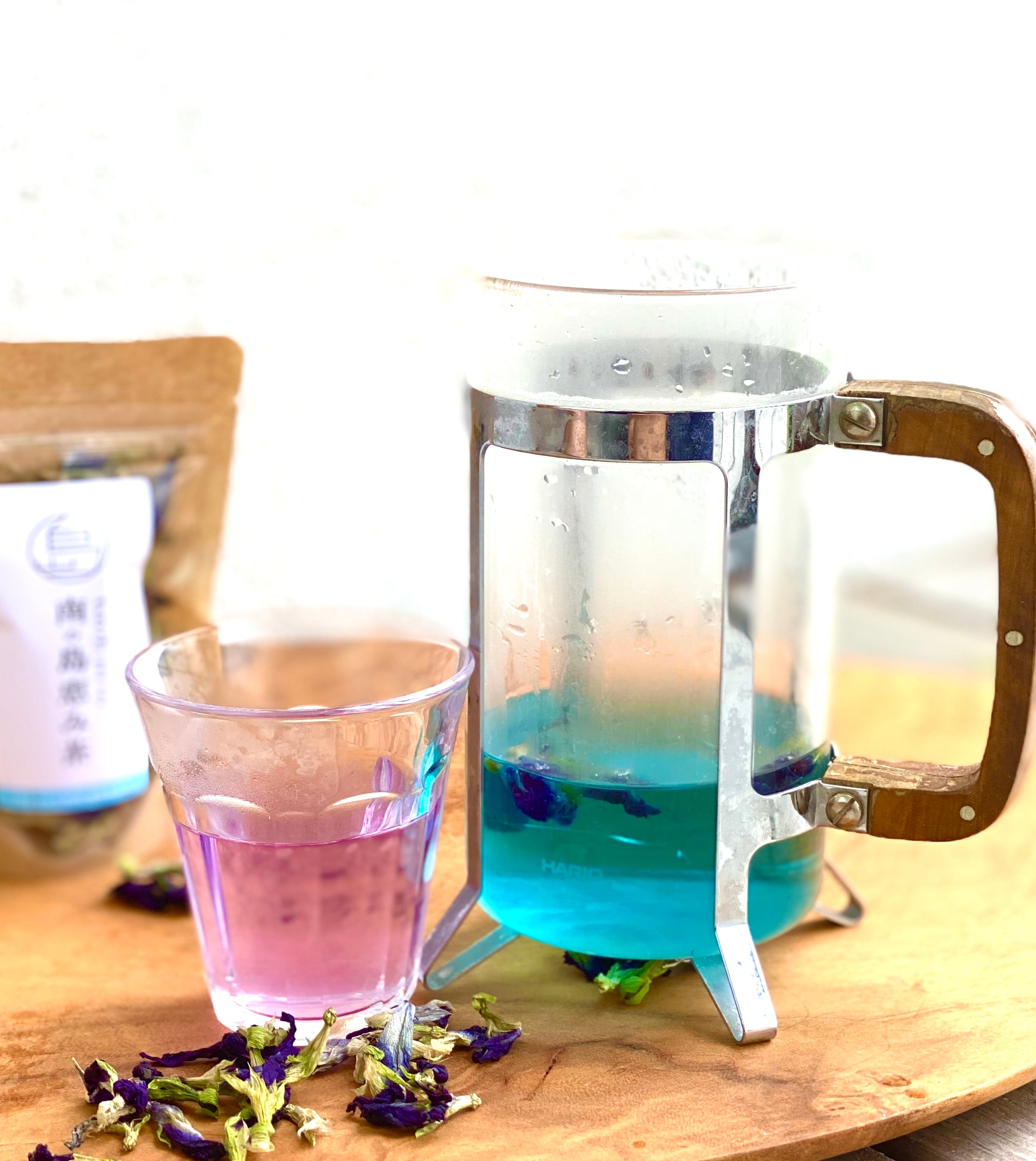 有機JAS認定疲れ目には沖縄産バタフライピー茶全国送料無料20g 薬不