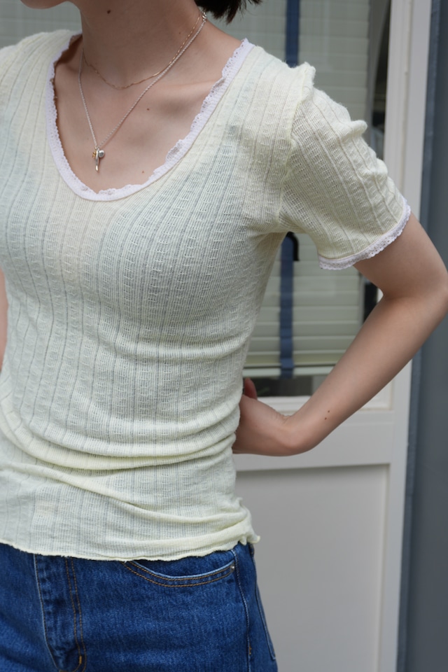 used knit tee