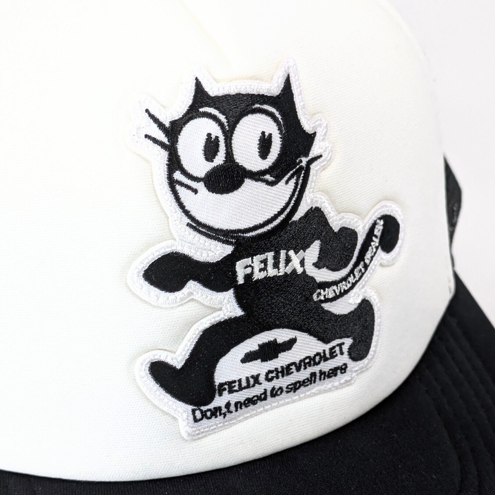 【 Mesh Cap / メッシュキャップ 】 FELIX ( フィリックス / フェリックス ) / BLACK / レーシングキャップ / ベースボールキャップ 〚アメリカン雑貨 アメトイ〛