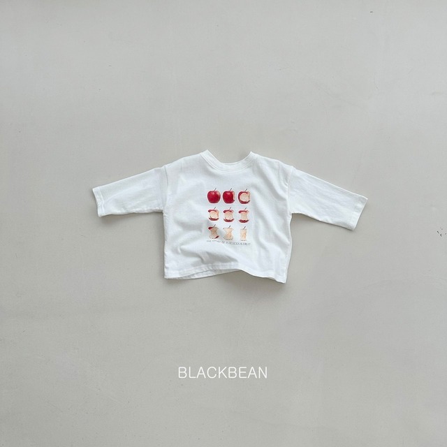 【即納予定】blackbean apple tee #18691