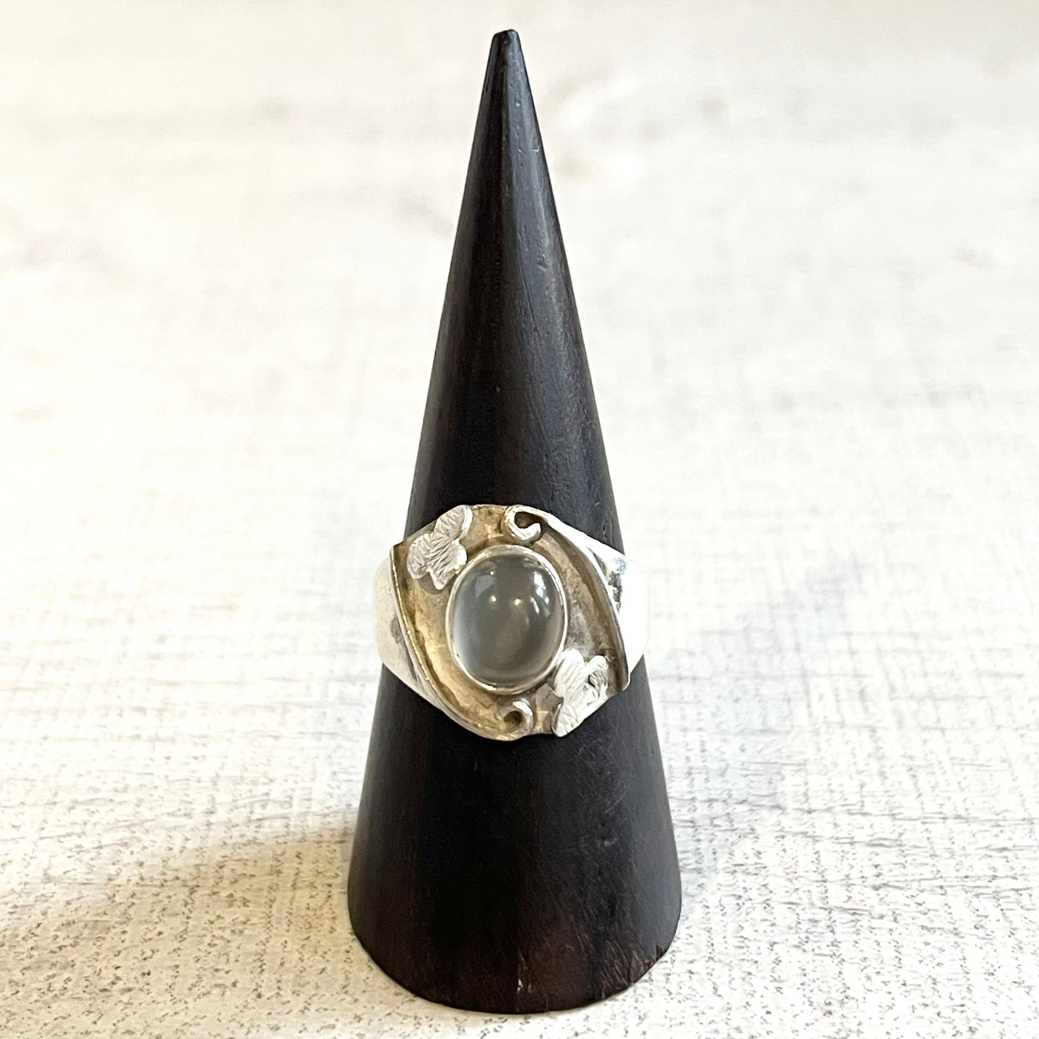 TIGER EYE OVAL RING-SILVER925- タイガーアイリング