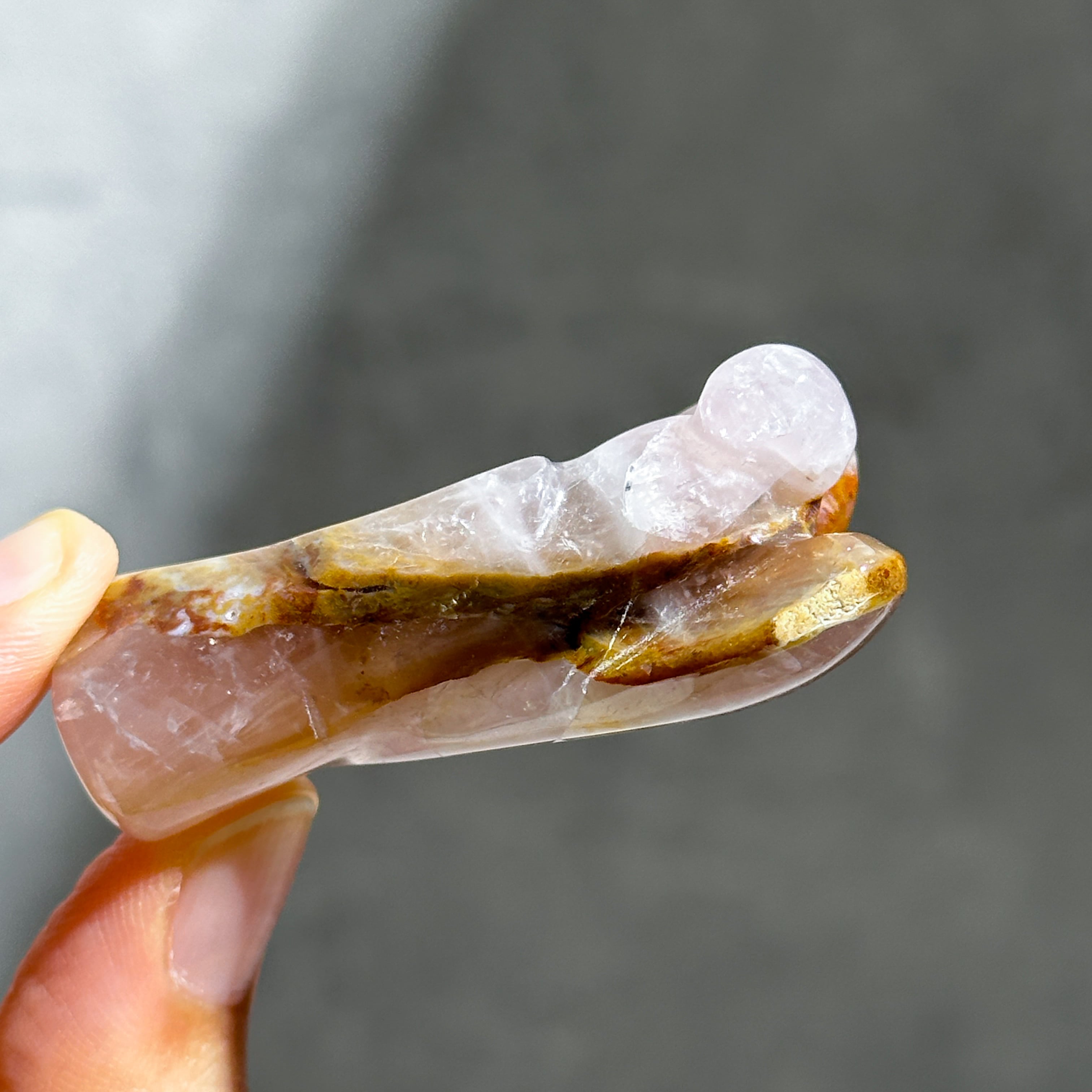 ゴールデンヒーラー×ローズクォーツ ミディアムエンジェル 03◇ Golden