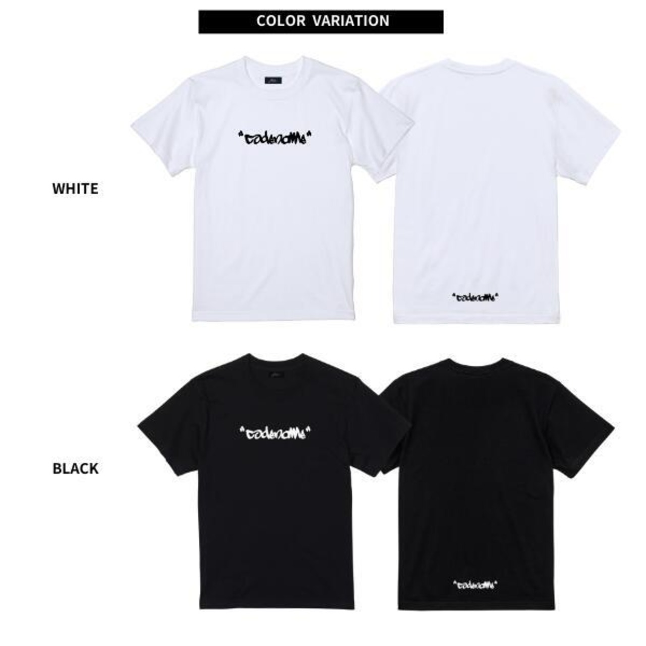CODENAME 「”TAG LOGO” S/S T-Shirts Black/White」 - 11
