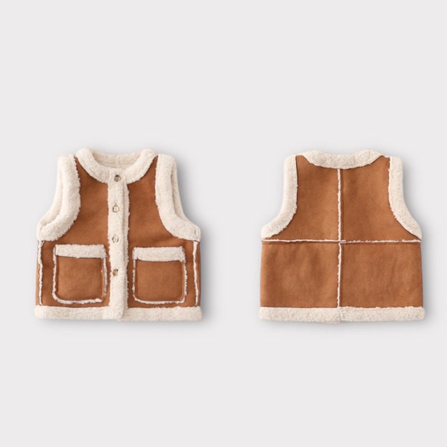 mouton vest -baby&kids-