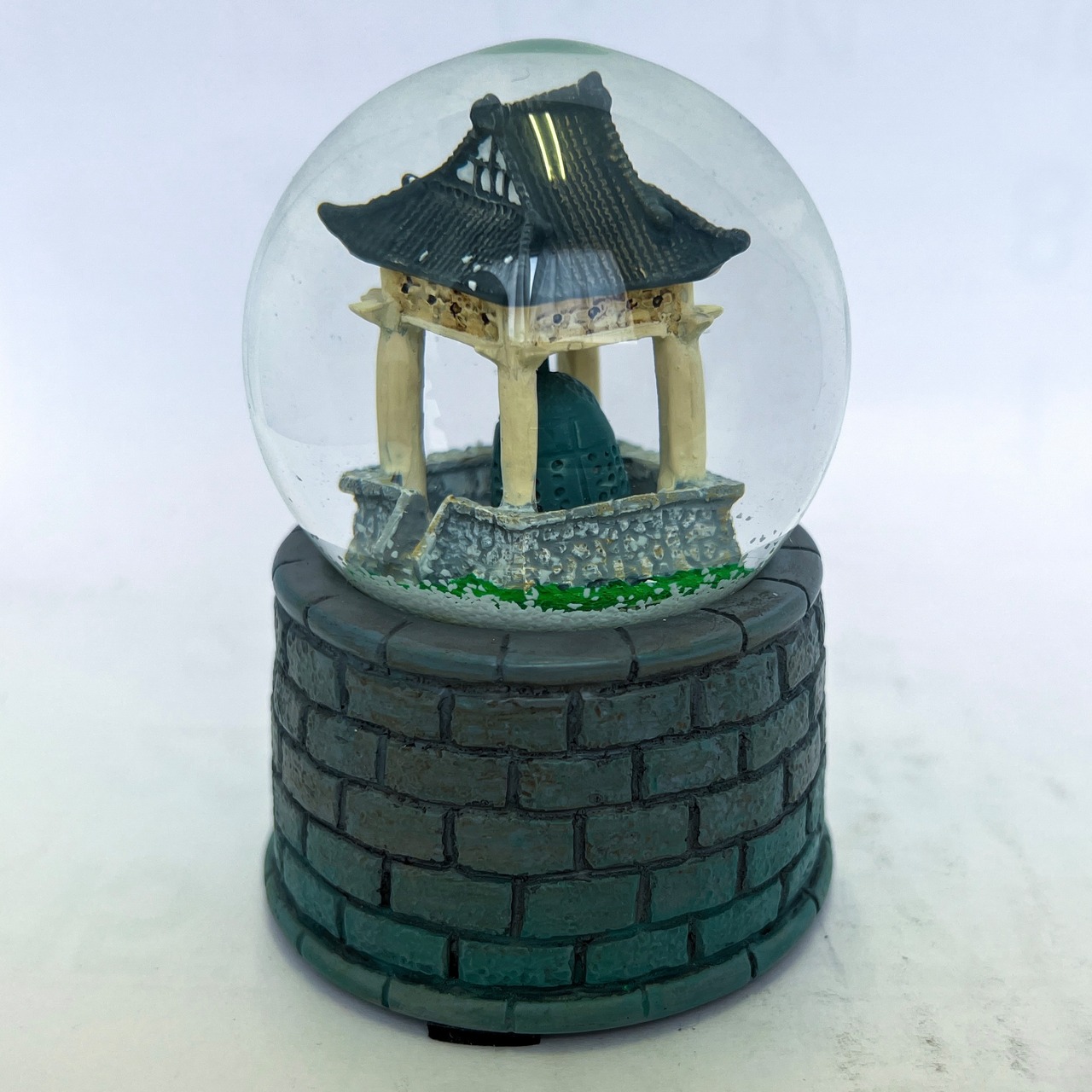 音だしスノーグローブ　釣鐘堂　ロータリーヒロ　Sound Snow Ball Temple - 4