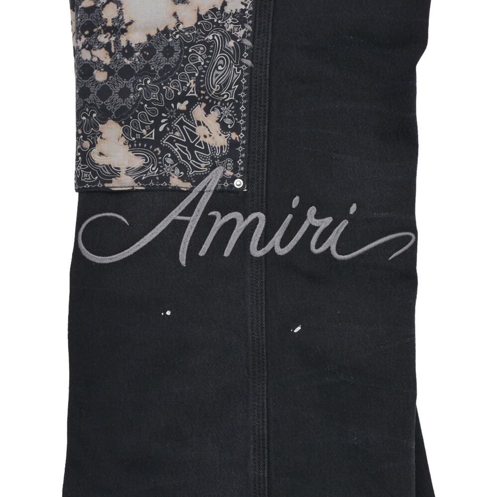 machupichu　未使用 AMIRI ブリーチバンダナ ショートパンツ 並行輸入品] AMIRI アミリ BANDANA BLEACH SHORT PANTS バンダナ柄