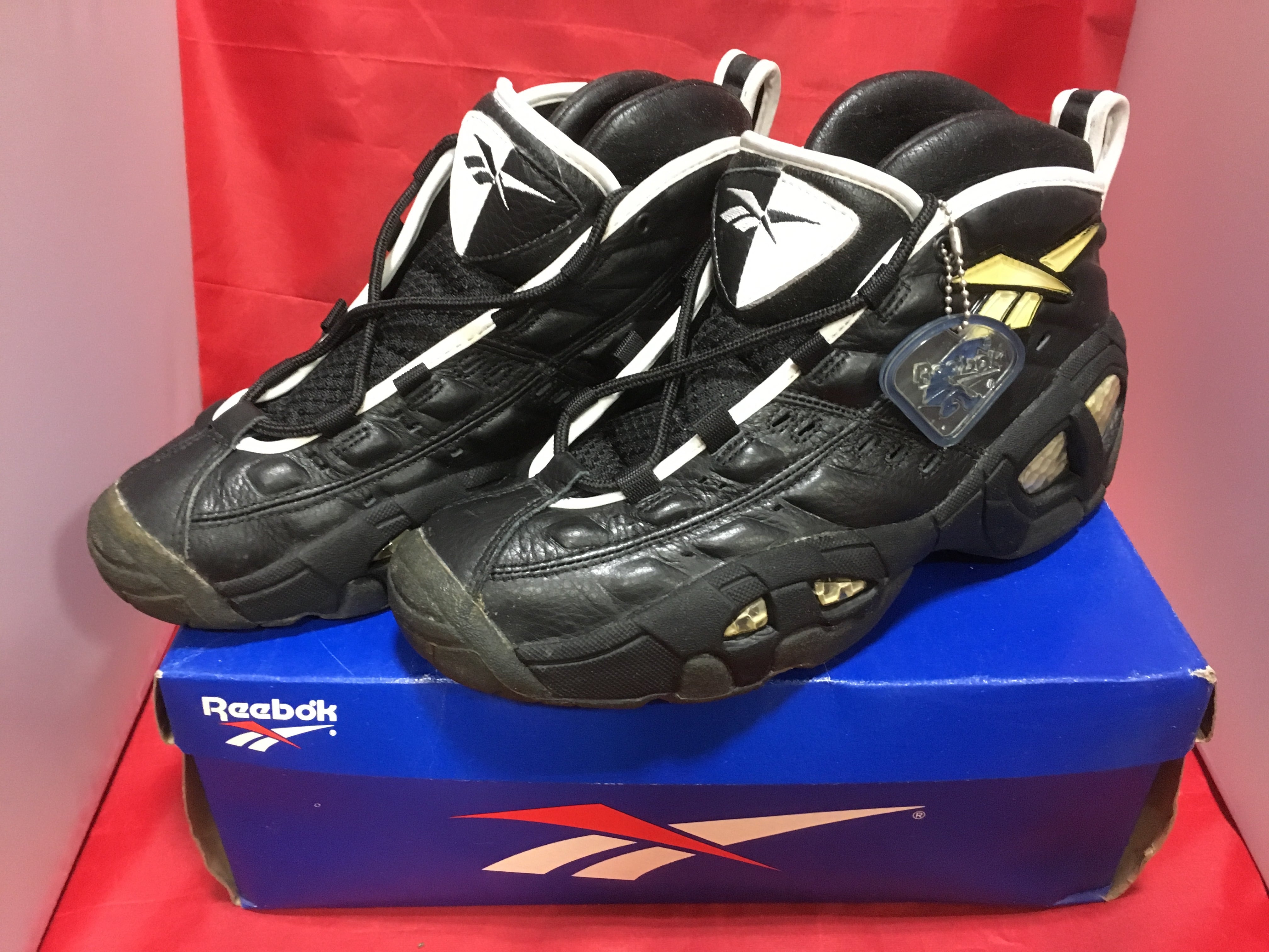 Reebok（リーボック）S.H.A.Q Dunkmob 9 1/2 27.5cm 黒⑧ | freestars