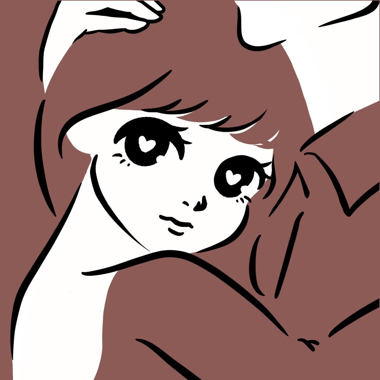 【原画作品】隣の花は赤い【Omochi / “Loveletter”】