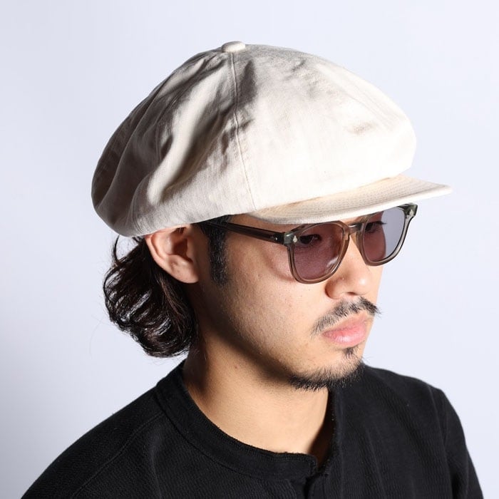 キャスケット 帽子 デニム ブルー ブラック オフホワイト WESTRIDE