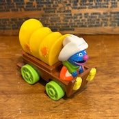 セサミストリート グローバー ダンプカー ミニカー ダイキャスト Sesami Street grover MU-303