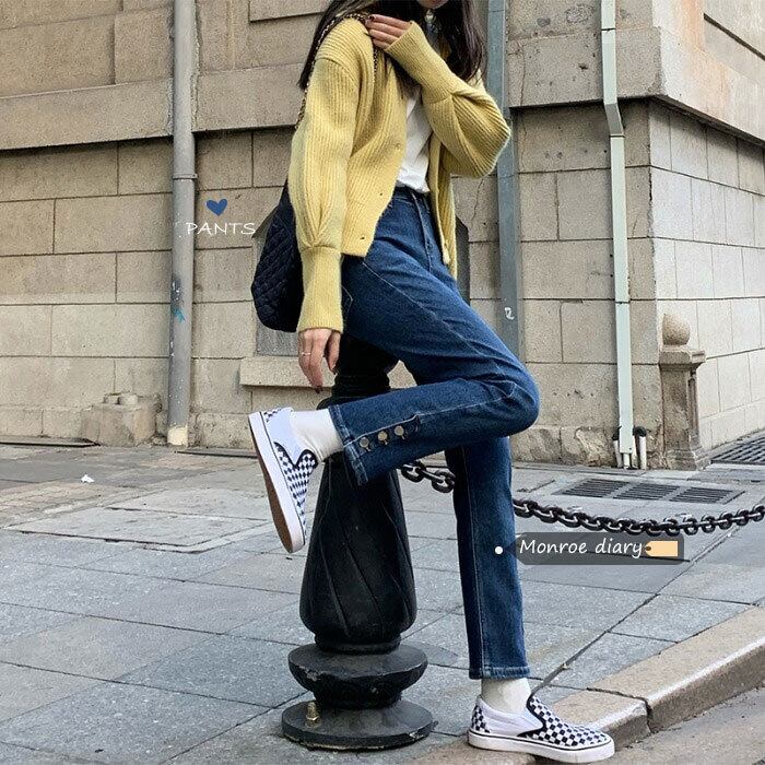 ウェストジーンズ レディースルーズパンツ オータムウィンター 秋物 冬物 モンロー33744139704