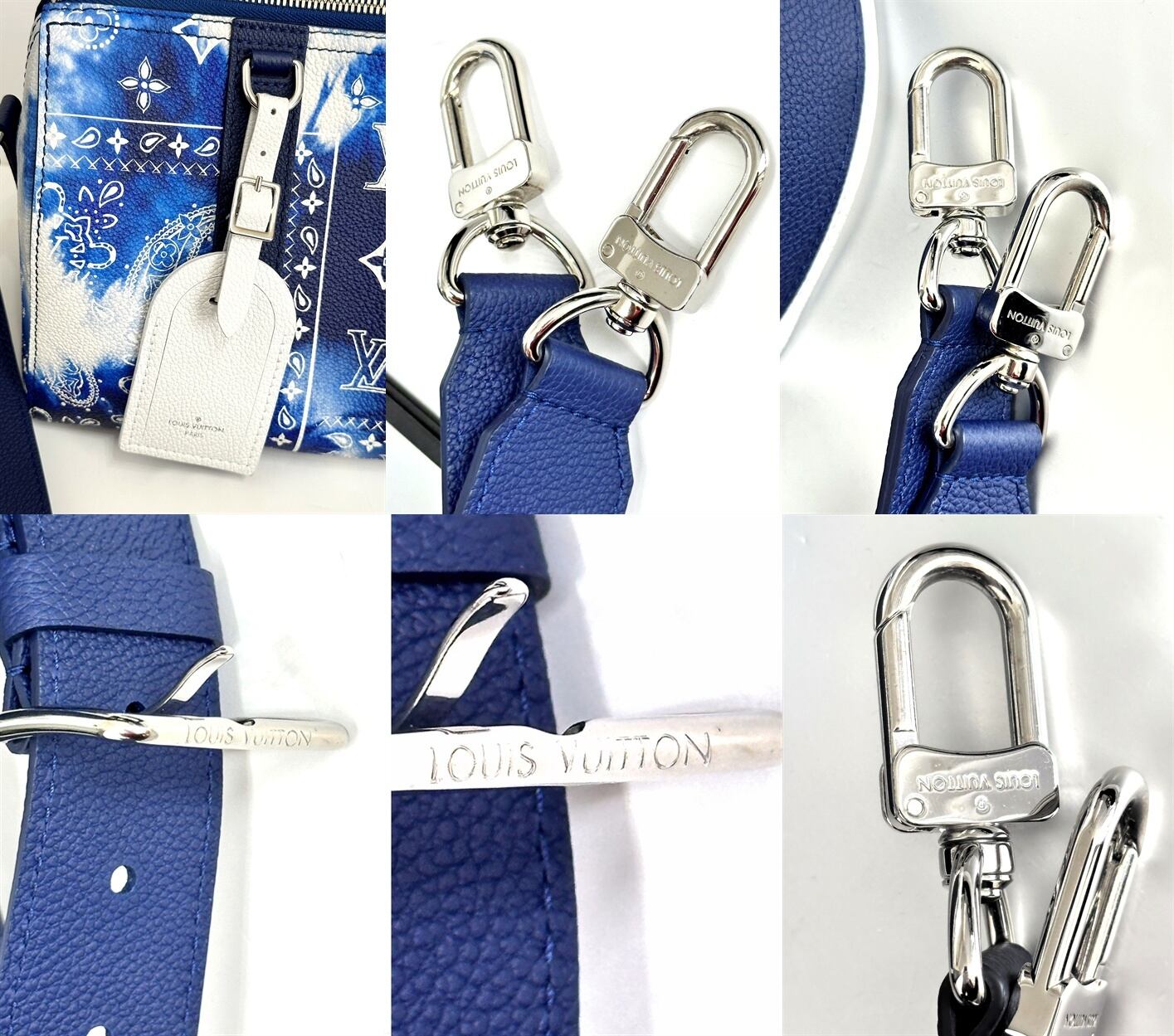LOUIS VUITTON ルイヴィトン シティ キーポル モノグラム バンダナ