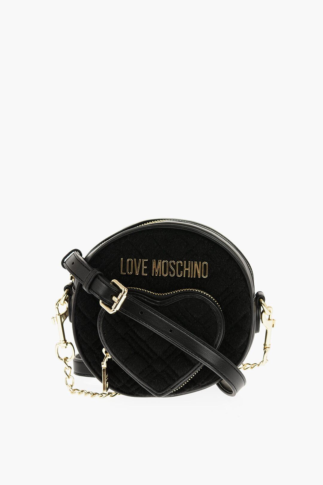 MOSCHINO モスキーノ クロスボディバッグ エコレザー・フェイクレザー・ファブリック