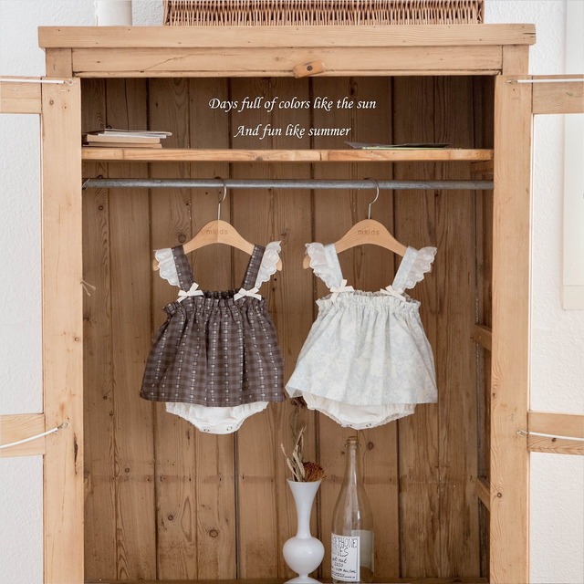 予約：Belle frill suit〔mkids〕