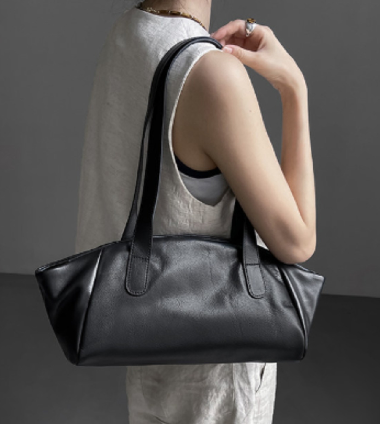 クラシックレザーショルダー