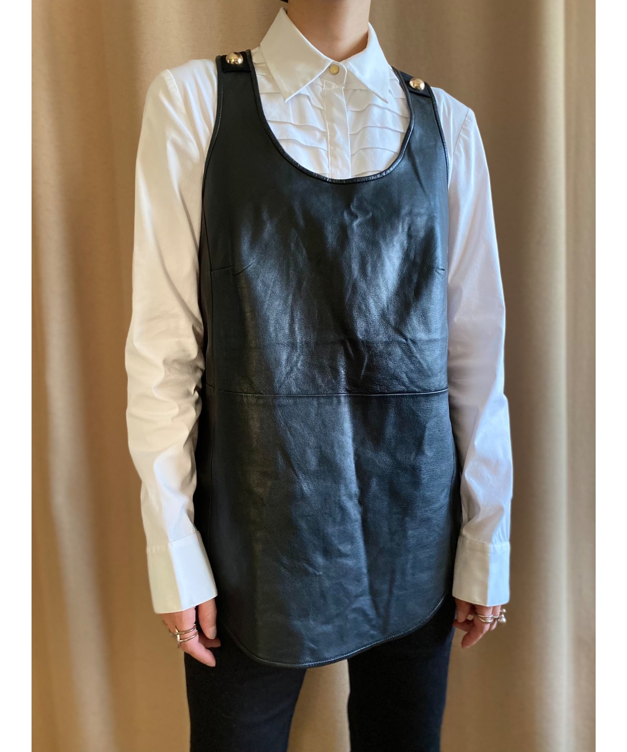 ENPORIO ARMANI real leather tops-3922-1