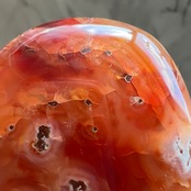 カーネリアンハート*0502*天然石インテリア*置き物