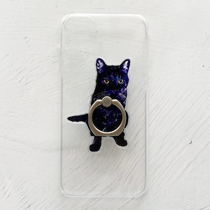 GALAXY CAT 猫型スマホリング バンカーリング