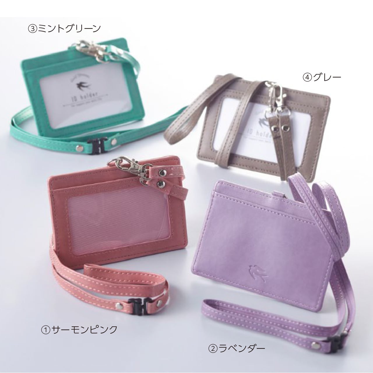 PUレザー IDカードケース / [ UNA RONDINE ] ガルフストリーム