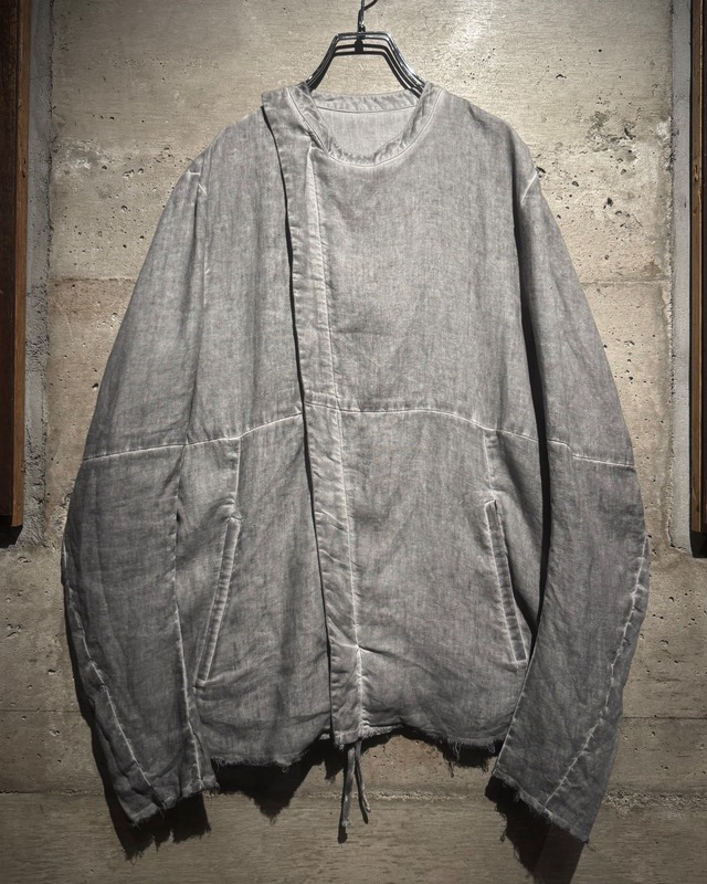 【Caka】“Dead Stock”“ARMY OF ME” Semi Double Linen Jacket