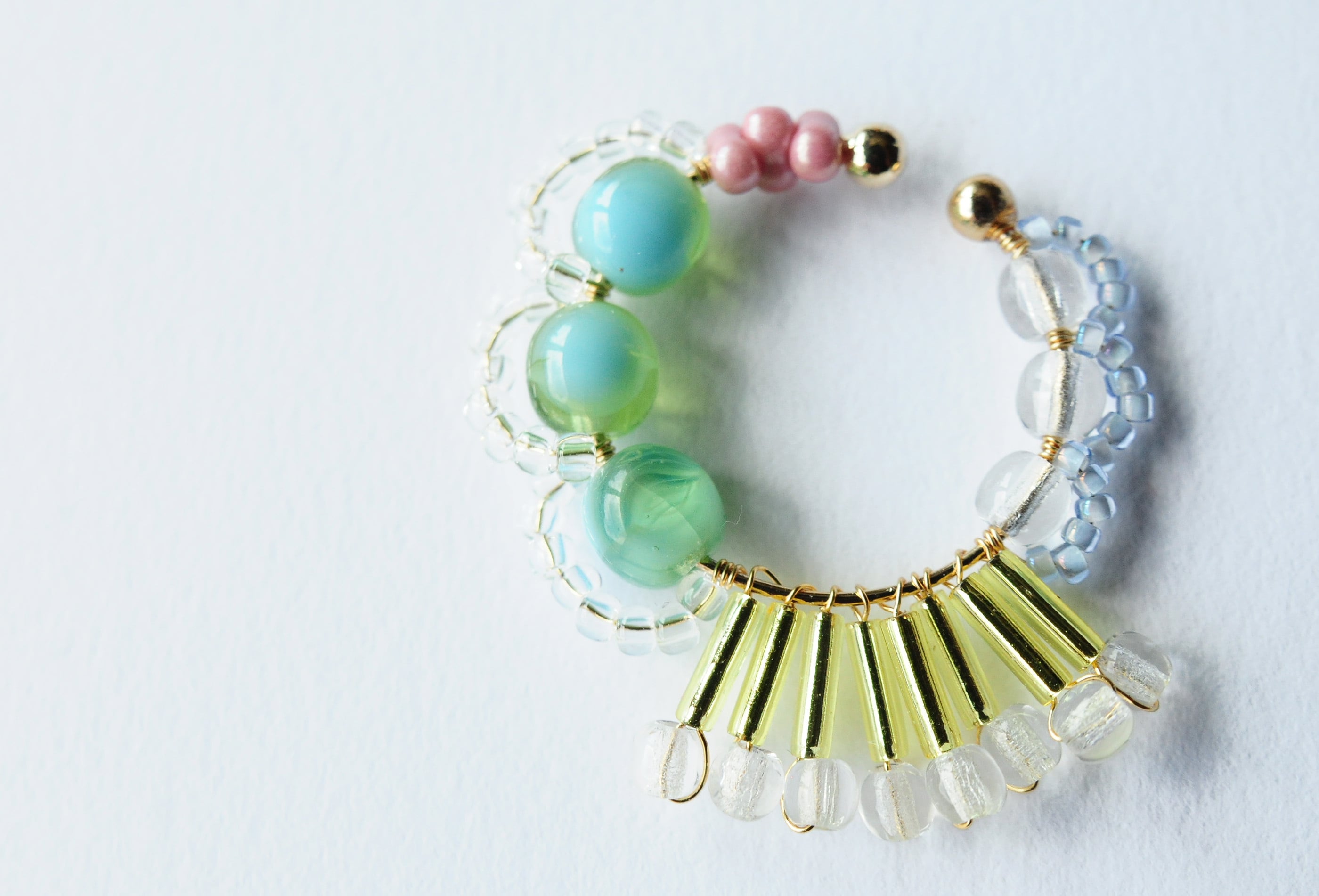 ＜Rollo～イロヅクビジュー～＞イヤーカフ『 ハミングバード/hummingbird 』<A>